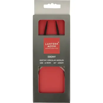 Jehlice KnitPro Lantern Moon kruhové fixní jehlice 100Cm 3,75mm (Lantern Moon’s Destiny circular knitting needles 100Cm 3,75mm)