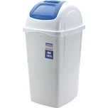 BAMA Koš odpadkový EUROPA Barva: bílá/modrá, Objem: 33L