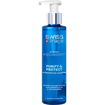 Přípravek na čištění pleti a oči Swiss Image Aquaboost Care Alpine Aquaboost Hydrating Gel Cleanser hydratační čisticí gel 200 ml