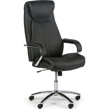 Kožené kancelářské křeslo Nexus, černé
