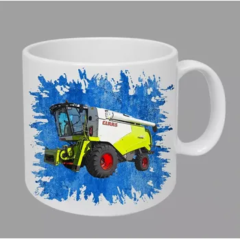 Moon River Claas Tucano 440 hrnek s kombajnem modrý obsah 330 ml (hrneček kombajn)