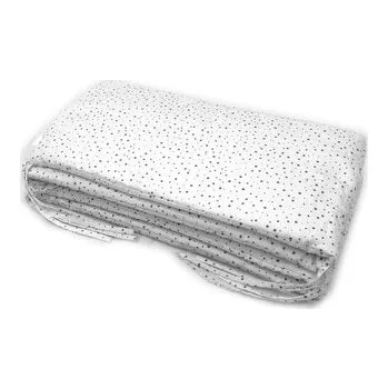 Dětský pokoj Mantinel 30x240cm - biela bodka