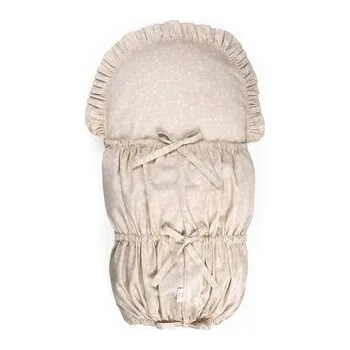 Dětský pokoj Perinka zimná - béžové kvietky