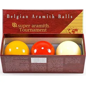 Kulečník Aramith Karambol Super Tournament, 61,5 mm, 3 ks