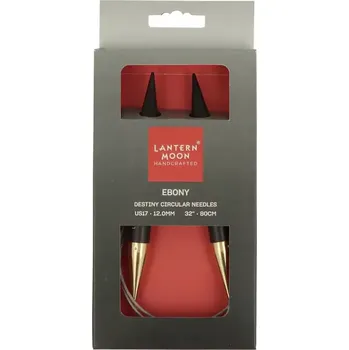 Jehlice KnitPro Lantern Moon kruhové fixní jehlice 80Cm 12mm (Lantern Moon’s Destiny circular knitting needles 80Cm 12mm)