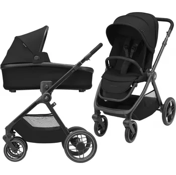 Kočárek Maxi-Cosi Oxford kočárek + korbička Oria Essential Black