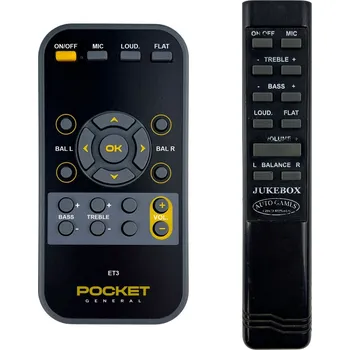 Dálkový ovladač CONRAD JOHNSON ET3 - dálkový ovladač duplikát