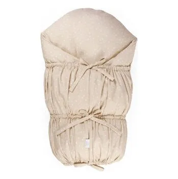 Dětský pokoj Zavinovačka SOFTELLO COMBI - béžová bodka - Zimná