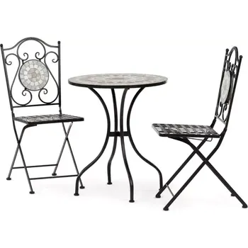 Zahradní stůl Zahradní set US1400 SET - mozaika vícebarevná - SLEVA 3% s kodem radost25