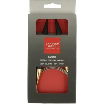 Jehlice KnitPro Lantern Moon kruhové fixní jehlice 100Cm 12mm (Lantern Moon’s Destiny circular knitting needles 100Cm 12mm)