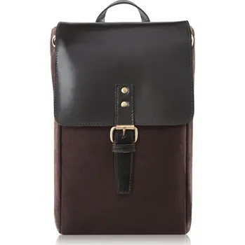 Kabelka Paolo Peruzzi Menší dámský módní retro batoh PERUZZI; hnědá SKL