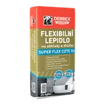 Flexibilní lepidlo na obklady a dlažbu SUPER FLEX C2TE S1 25 kg pytel šedá