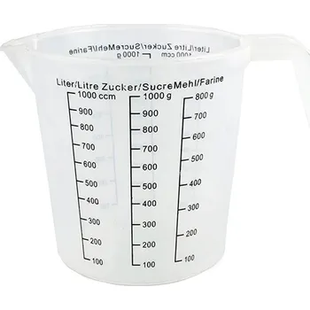 Gastrokitchen Plastová odměrka 1 L