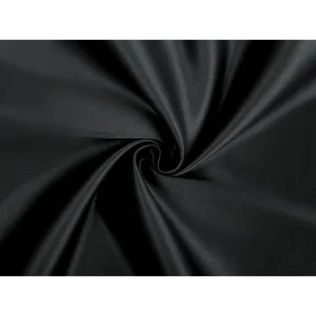 Galanterie Satén extra tuhý metráž, barva 10 (19) černá