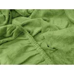 TEXTILOMANIE Froté prostěradlo Exclusive zelené 180 × 200 cm