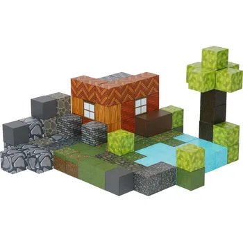 ostatní stavebnice lupilu® Magnetické stavební bloky, 100 kusů (krajina)