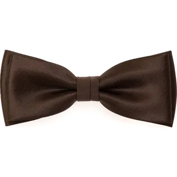 Avantgard Motýlek s kapesníčkem hnědá mat 575-9918