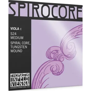 Struna pro kytaru a smyčcový nástroj Thomastik Infeld Thomastik struny pro violu SpirocoreMěkké S24w 4942
