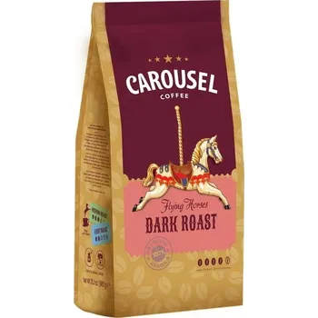 Káva Carousel Flying Horses Dark zrnková káva 1kg