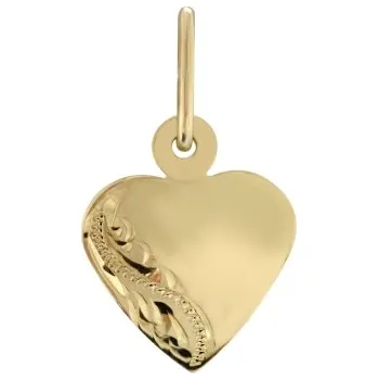 Přívěsek Luxur, Decentní přívěsek Lavea ve tvaru srdce ze žlutého zlata, 585-32-2-1045.0Z00.0.00.000.21