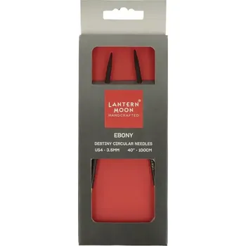 Jehlice KnitPro Lantern Moon kruhové fixní jehlice 100Cm 3,5mm (Lantern Moon’s Destiny circular knitting needles 100Cm 3,5mm)