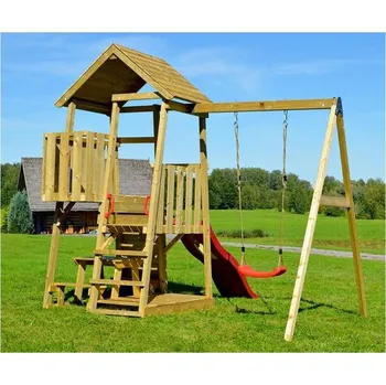 Dětské hřiště Dřevěná hrací věž – Wendi Toys Gorilla