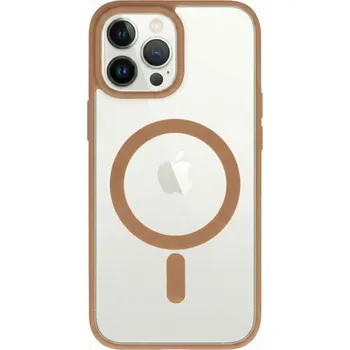 Pouzdro na mobilní telefon Zadní kryt Acrylic Color Magsafe pro iPhone 12 Pro titanium