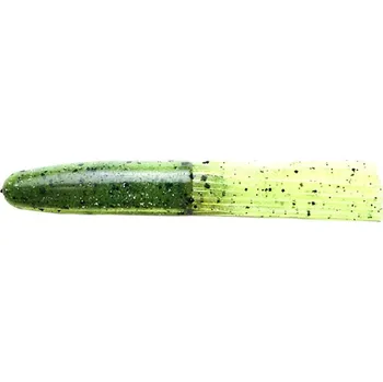 Rybářský háček 6ks - Gumová Nástraha Keitech Salty Core Tube 4,2" 11cm 14gr Watermelon Chartreuse