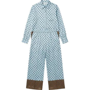 Dámská halenka IMPERIAL Azzurro komplet M Modrá