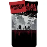 Jerry Fabrics Bavlněné povlečení 140x200 + 70x90 cm - Stranger Things "Upside Down"