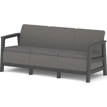 Zahradní lavice Keter SCANDI LINEA 3 SEATER SOFA - Mountain Grey/Grafit