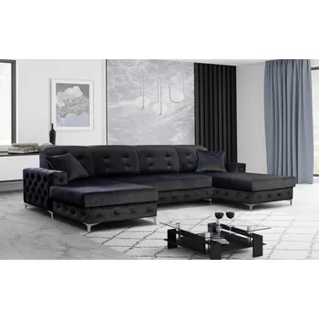 Sedací souprava Askont Sedací souprava Verso U černá