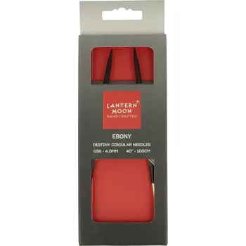 Jehlice KnitPro Lantern Moon kruhové fixní jehlice 100Cm 4mm (Lantern Moon’s Destiny circular knitting needles 100Cm 4mm)