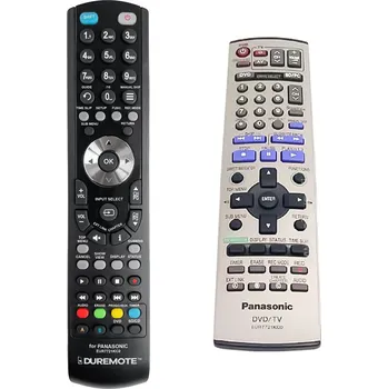Dálkový ovladač PANASONIC EUR7721KCO, EUR7721KC0 - dálkový ovladač duplikát