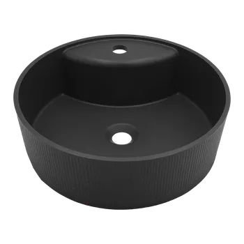 Umyvadlo Kuchinox Cliff - granitové umyvadlo na desku černé