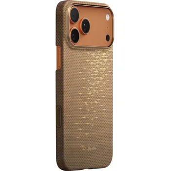 Pouzdro na mobilní telefon Pitaka Ultra-Slim Case Golden Glint iPhone 17 Pro Max KI1707AG