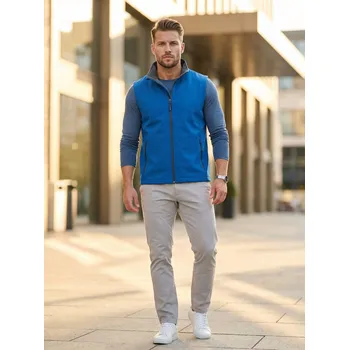 Pánská vesta Pánská softshellová vesta ALTISPORT NoPrint NP/ALM8211NJ NAUTIC BLUE/NAVY S