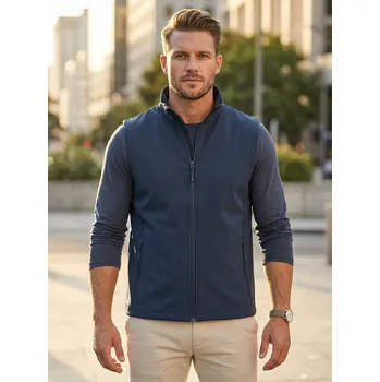 Pánská vesta Pánská softshellová vesta ALTISPORT NoPrint NP/ALM8211NJ NAVY/NAVY L