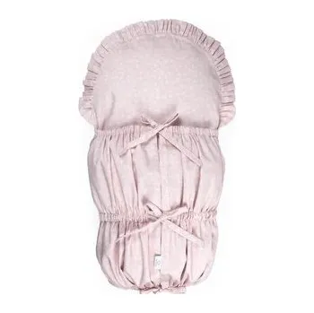 Dětský pokoj Perinka zimná - svetloružové kvietky