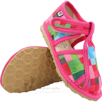 Chlapecká obuv Dětské inovativní pantofle RAK 100015-4 - Pixel růžový - vel. 22