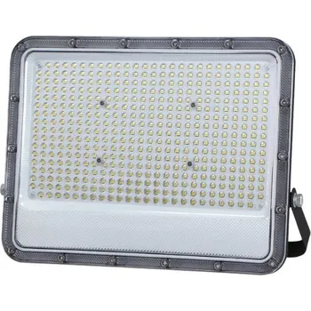 Garsaco Prémiový ultratenký LED reflektor šedý, 300 W 28500 lm, denní barva světla