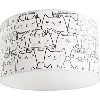 Žárovka Stropní svítidlo CATS 1xE27/60W/230V