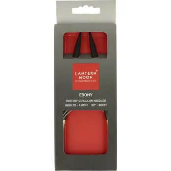 Jehlice KnitPro Lantern Moon kruhové fixní jehlice 80Cm 7mm (Lantern Moon’s Destiny circular knitting needles 80Cm 7mm)