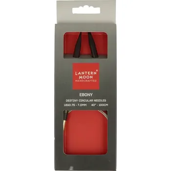 Jehlice KnitPro Lantern Moon kruhové fixní jehlice 100Cm 7mm (Lantern Moon’s Destiny circular knitting needles 100Cm 7mm)