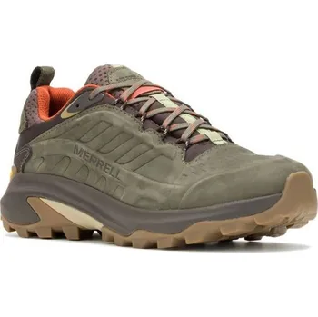 Pánská sportovní obuv boty turistické pánské MERRELL MOAB SPEED 2 LTR WP, OLIVE - 45