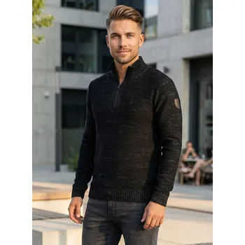 Pánský svetr Pánský svetr ALTISPORT BASEK MPLS094 ČERNÁ M