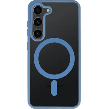 Pouzdro na mobilní telefon Zadní kryt Acrylic Color MagSafe pro Samsung S24 FE světle modrý