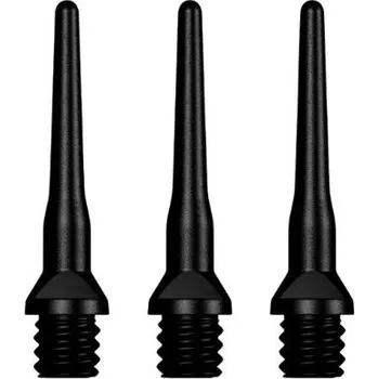 Příslušenství pro šipky Designa Hroty Tufflex short - 30 ks - black