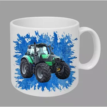 Moon River Deutz-Fahr 6160 hrnek s traktorem modrý obsah 330 ml (hrneček traktor)