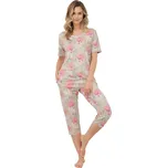 Dámské pyžamo ITALIAN FASHION HARMONIA krátký 3/4 print S 0